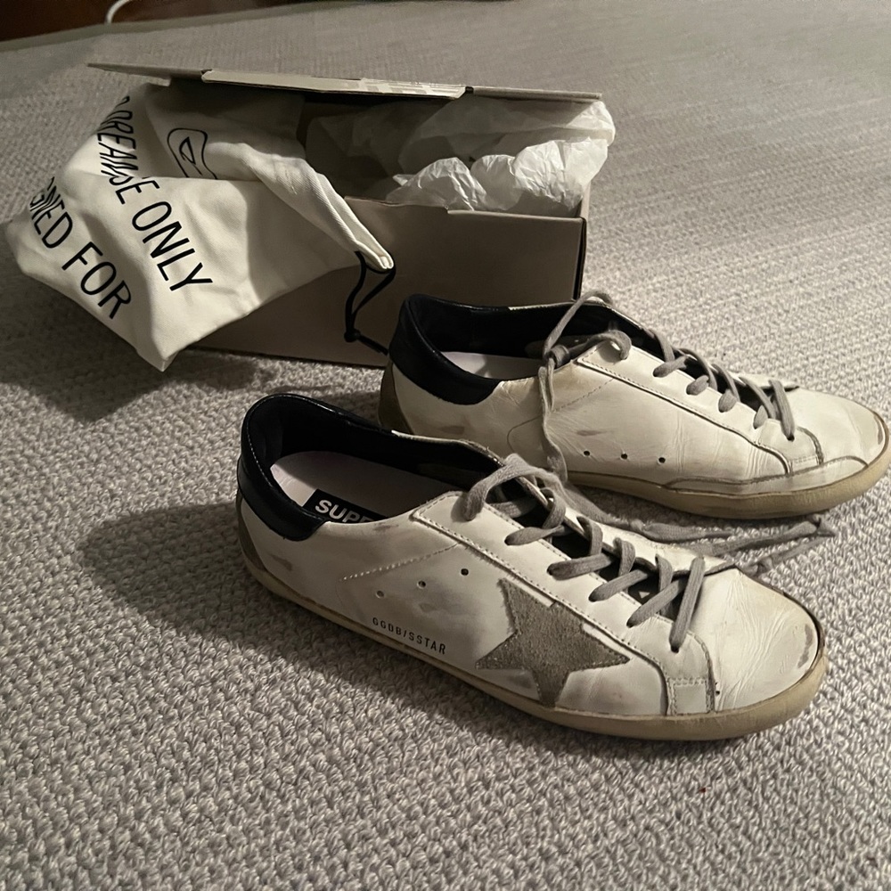 Golden Goose Super-Star Low Top Sneakers